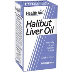 HealthAid Halibut Liver Oil 90 Capsules