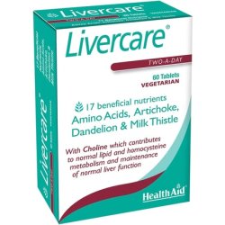 HealthAid Livercare Cleanse and Detox Vegetarian Tablets 60