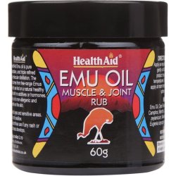 HealthAid Emu Oil Muscle & Joint Rub Cream 60ml