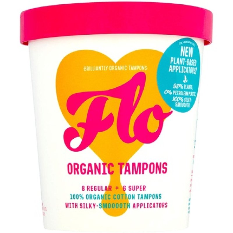 FLO Organic Get Set Pack Tampons