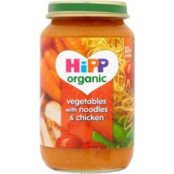 Hipp Organic Vegetables With Noodles And Chicken 220g