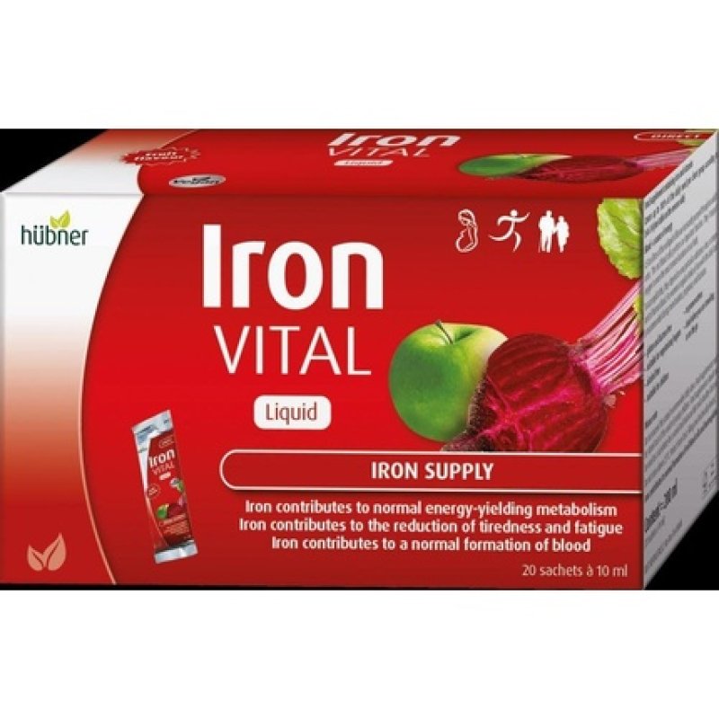 Hubner Iron Vital Liquid 20 Sachets