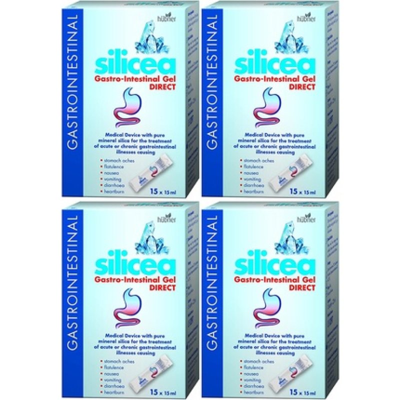 Hubner Silicea Gastro Intestinal Gel 15x15ml Sachet