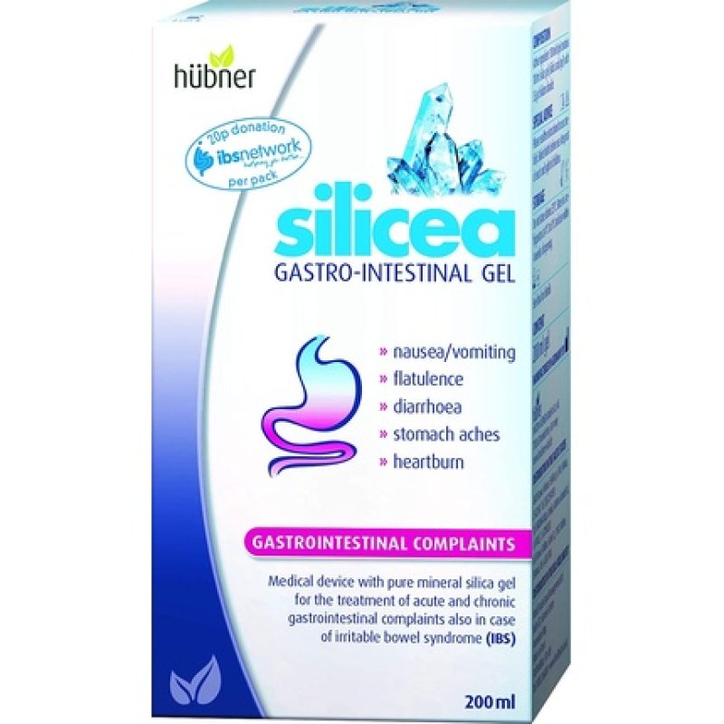Hubner Silicea Stomach and Intestinal Gel 200ml