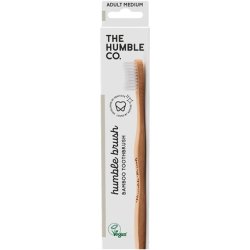 The Humble Co. Mixed Adult Medium Toothbrush Developed by Dentists Designed in Sweden Plant-Based Materials