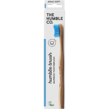The Humble Co. Mixed Adult Soft Toothbrush 10 Pack - 3 Blue, 3 Purple, 2 White, 2 Green