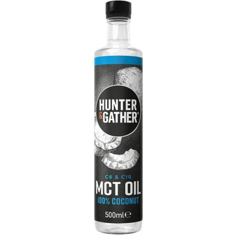 Premium C8 & C10 MCT Oil 500ml - Supports Keto & (IF) Fasting - For Use in Bulletproof & Butter Coffee - Seed &