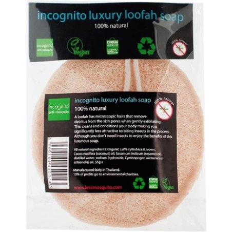 Incognito Less Mosquito Luxury Loofah and Soap