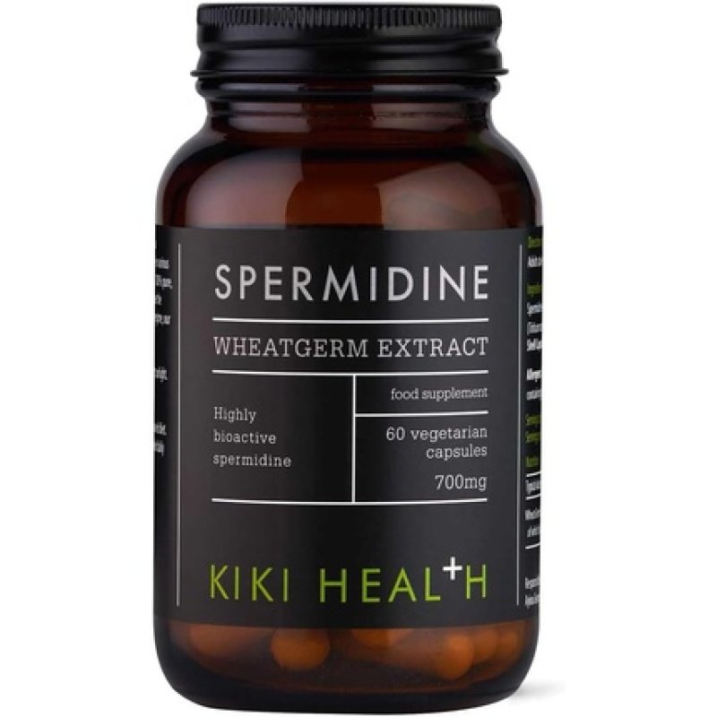 KIKI Health Spermidine Wheatgerm Extract Highly Bioactive Supports Cellular Functions and Vital Processes Perfect for