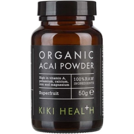 KIKI Health 100% Raw Organic Acai Berry Powder 50g