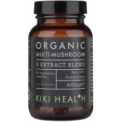 KIKI Health Multi-Mushroom Blend Organic 60 Vcaps 400mg