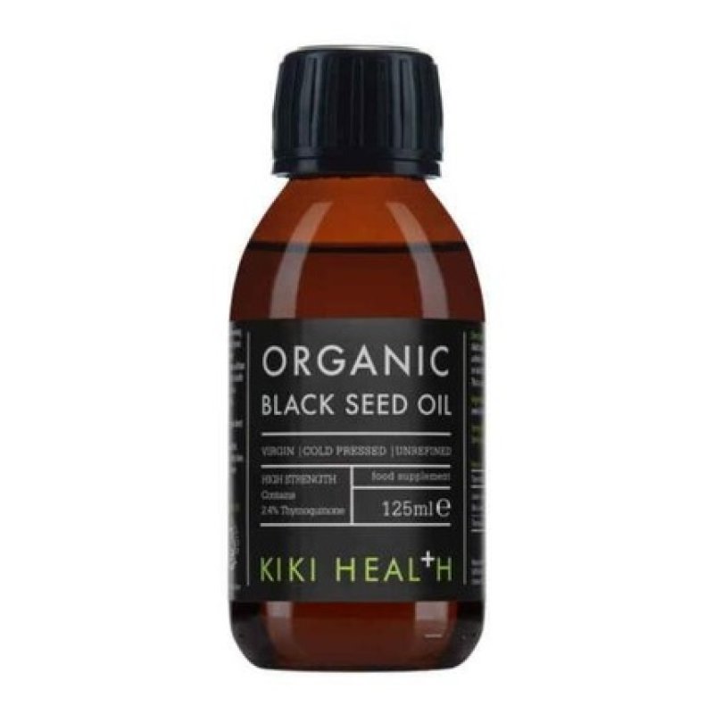 KIKI Health Organic Black Seed Oil 125ml