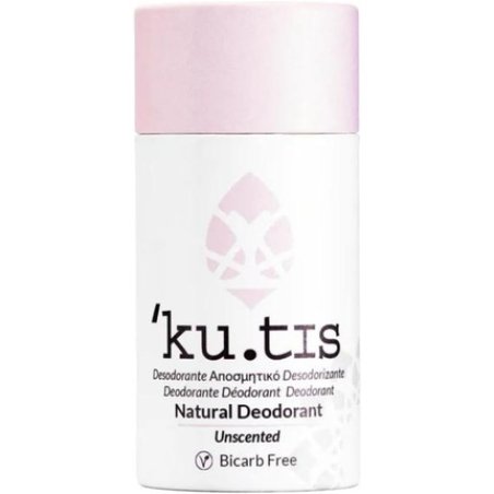 Kutis Skincare Natural Plastic Free Bicarb Free Deodorant Unscented 50g