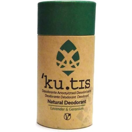 Kutis Lavender Geranium Plastic-Free Natural Vegan Deodorant