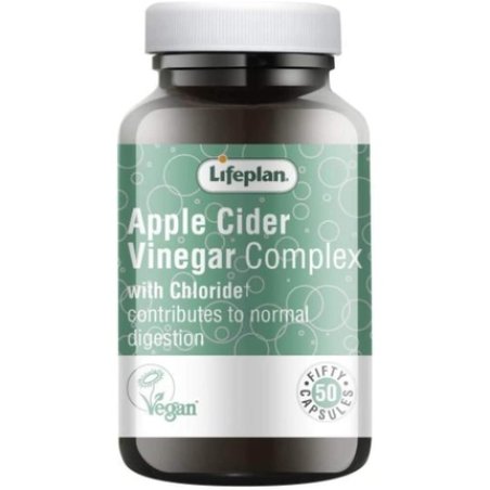 Lifeplan Apple Cider Vinegar Complex Capsules X 50. Award Winning Product. With Sea Kilp