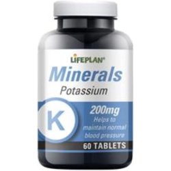 Lifeplan Potassium 300mg 60 Tablets