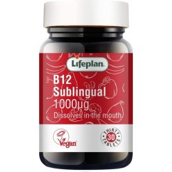 Lifeplan Vitamin B12 Sublingual 30 Tablets