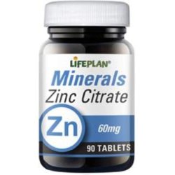 Lifeplan Zinc Citrate 90 Tablets