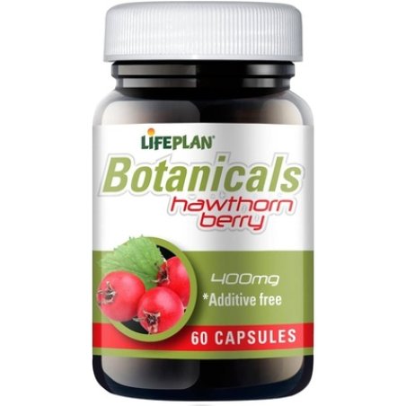 Lifeplan Hawthorn 500mg Herbal Supplement 60 Capsules