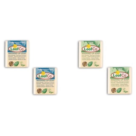 Loof Loofco Washing Up Soap Bars Unscented / Lime With Olive Oil Bio Vegan
