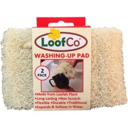 Afwas Spons Loofco - 2st 2 Stuks 2 Count Pack Of 1