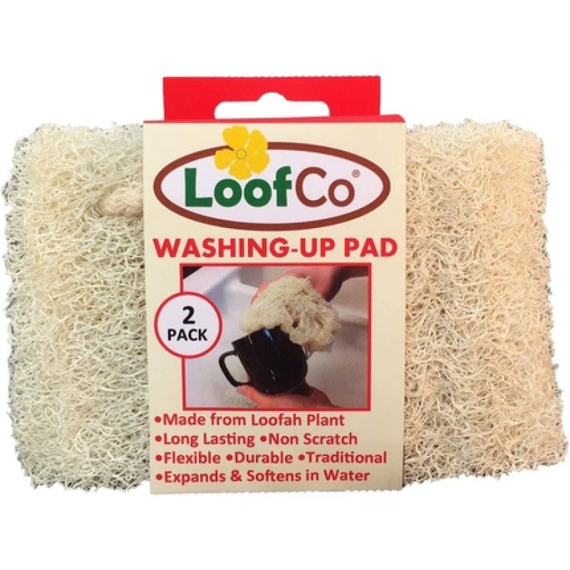 Afwas Spons Loofco - 2st 2 Stuks 2 Count Pack Of 1