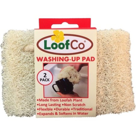 Afwas Spons Loofco - 2st 2 Stuks 2 Count Pack Of 1