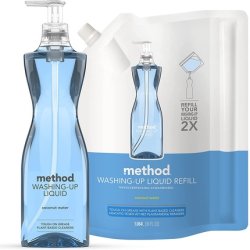 Method Washing Up Liquid, Coconut Water, 532 Ml Method Washing Up Liquid
