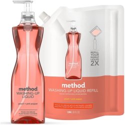 Method Washing Up Liquid, Peach And Pink Pepper, 532 Ml Method Washing Up