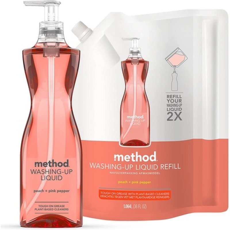 Method Washing Up Liquid, Peach And Pink Pepper, 532 Ml Method Washing Up