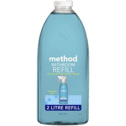Method Bathroom Cleaner Refill, Eucalyptus Mint, 2 L 2 L Pack Of 1