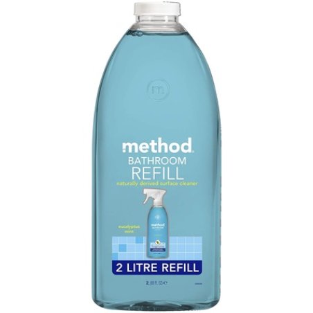Method Bathroom Cleaner Refill, Eucalyptus Mint, 2 L 2 L Pack Of 1