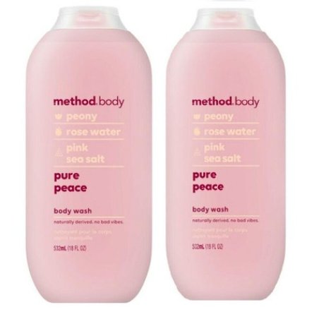 Method Body Wash Pure Peace Infused With Peony Rose Water And Pink Sea Salt 532ml