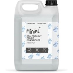 Miniml Eco Fabric Softener & Conditioner 5L Refill Fresh Linen Scented All Natural Fabric Softener for Sensitive Skin