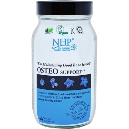 Natural Health Practice Osteo Support Supplement Vitamin D3 90 Capsules Maintain Strong Healthy Bones