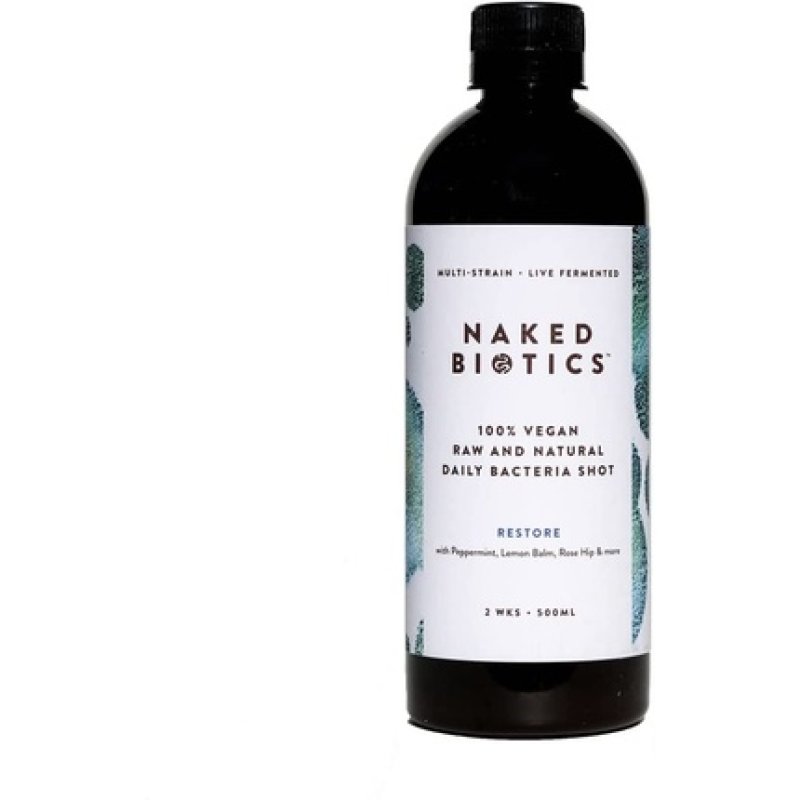 Naked Biotics Restore 500 Ml-Live Bacteria-Probiotics-Gut Health Bacteria-Food