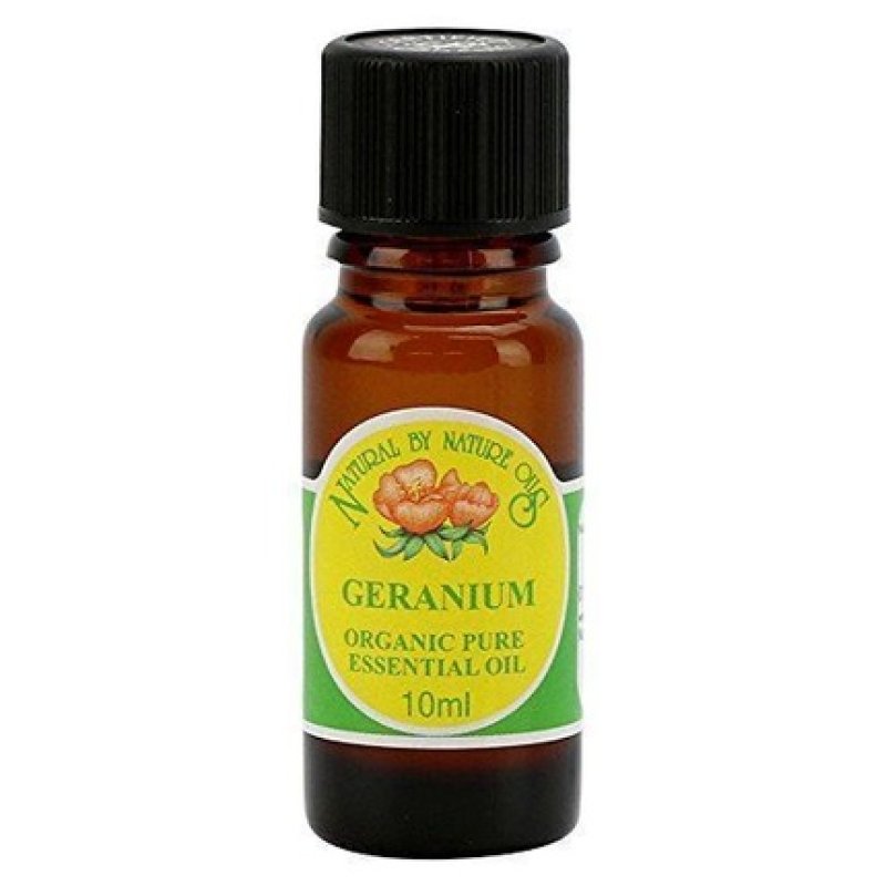 Natural By Nature Oils Organic Geranium Essential Oil 10ml