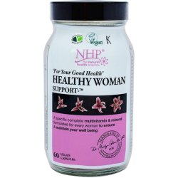 Natural Health Practice Healthy Woman Support Capsules for General Wellbeing and Health 60 Capsules