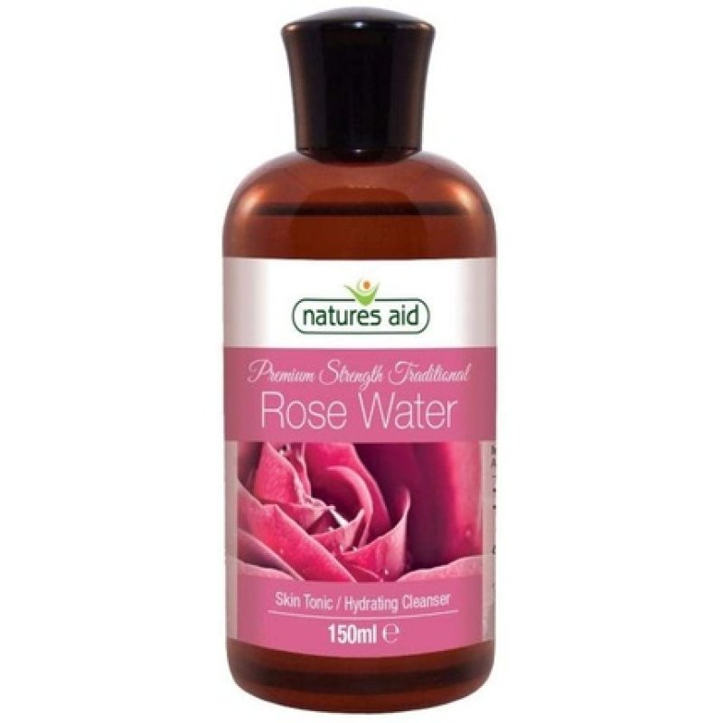 Natures Aid Premium Strength Traditional Rose Water 150ml
