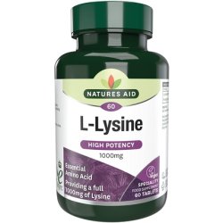 Natures Aid L-Lysine 1000 Mg 60 Tabs [Misc