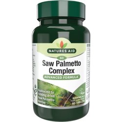 Natures Aid Saw Palmetto Complex for Men 60 Tablets