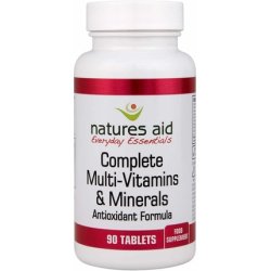 Natures Aid MultiVitamins & Minerals 90 Tablets - Pack of 2