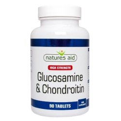 Natures Aid Glucosamine Sulphate 500mg & Chondroitin 400mg 90 Tablets