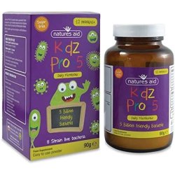 Natures Aid Kidz Pro-5 Daily Microbiotic 90