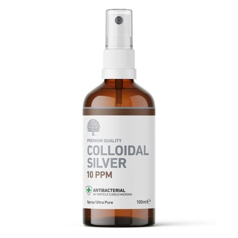 Premium Quality 10ppm Colloidal Silver Spray 100ml