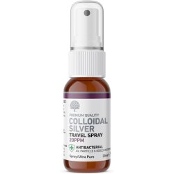Natures Greatest Secret Premium Quality Colloidal Silver Travel Spray 20ml