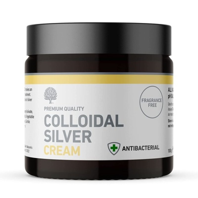 Natures Greatest Secret Amber Formula Colloidal Silver & Coconut Oil Antifungal Cream
