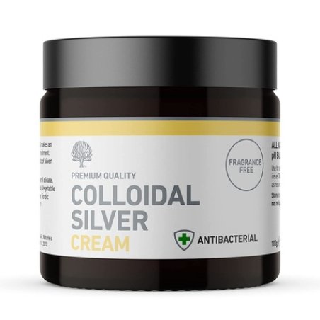 Natures Greatest Secret Amber Formula Colloidal Silver & Coconut Oil Antifungal Cream