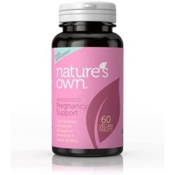 Nature's Own Wholefood Pregnancy Support Vegan Tablets 60 Tablets