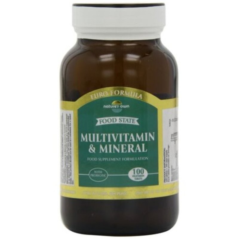 Food State One a Day Multivitamin & Mineral Supplement 100 Tablets